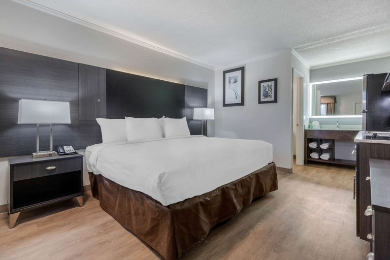 Bedroom 3, Suburban Studios at the University, Horry