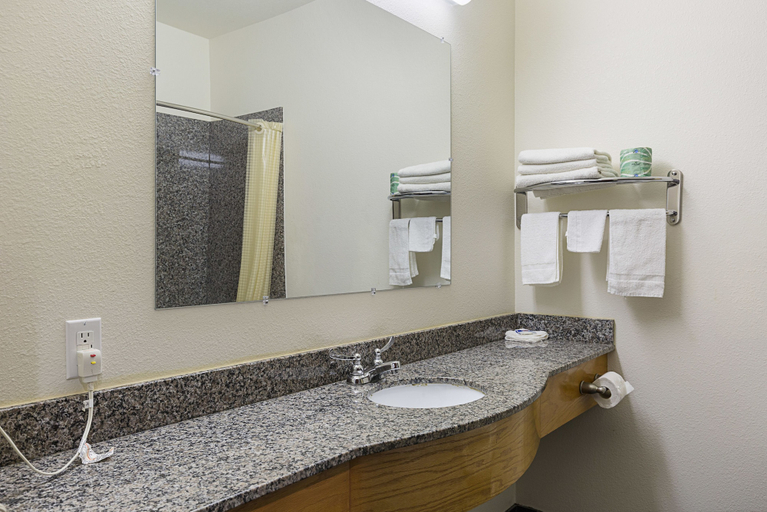 Bathroom 4, Budget Inn and Suites, Jackson