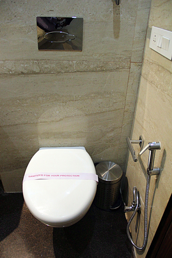 Bathroom 4, Hotel Taj Heights, Agra