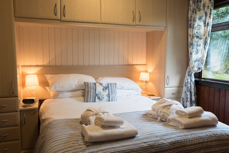 Bedroom 2, Birch Lodge 23 With Hot Tub, Newton Stewart, Dumfries and Galloway