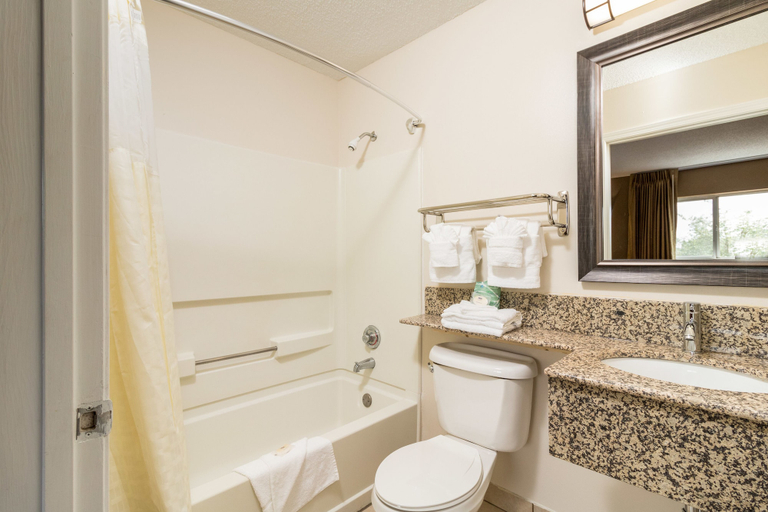 Bathroom, Siegel Select Bartlett Extended Stay in Tennessee, Shelby