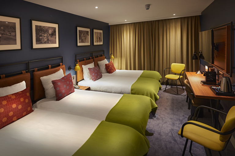 Bedroom 2, Hotel Lion d'Or, Haarlem