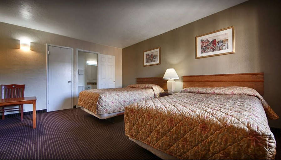 Bedroom 3, Civic Center Inn, San Francisco