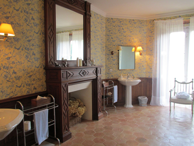 Bathroom 5, Chateau De Vauloge, Sarthe