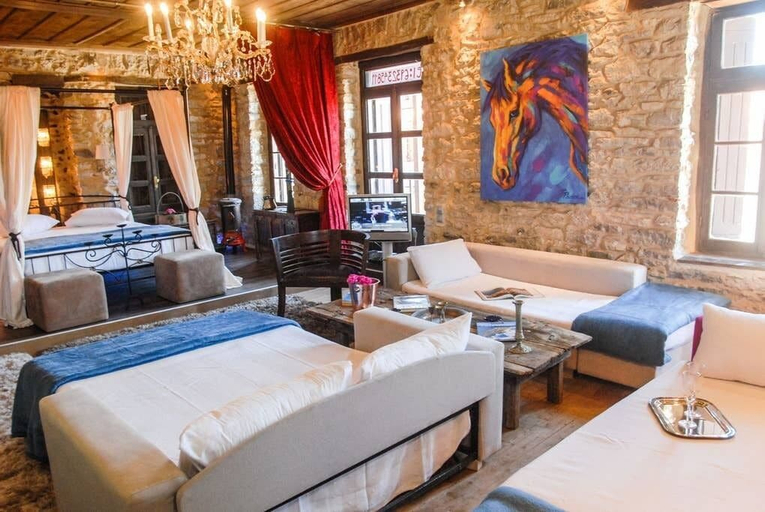 Bedroom 3, Antique Luxury Suite 65sq.m., West Greece