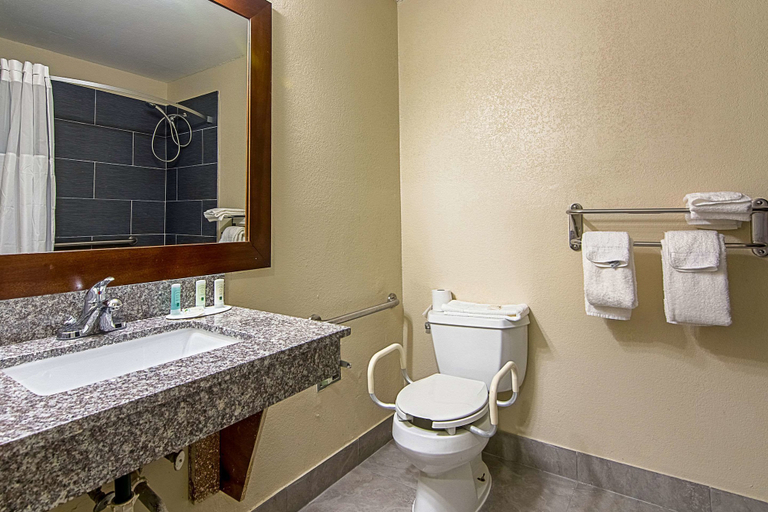Bathroom 4, Quality Inn Concord Kannapolis, Cabarrus