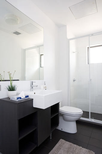Bathroom 3, Western Sydney University Village- Parramatta Campus, Sydney