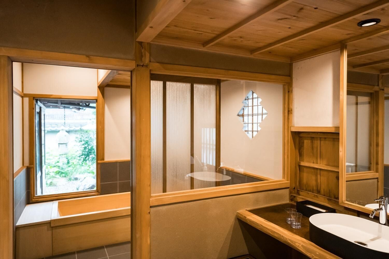 Bathroom 3, Nipponia Fukusumi Post Town Hotel, Sasayama