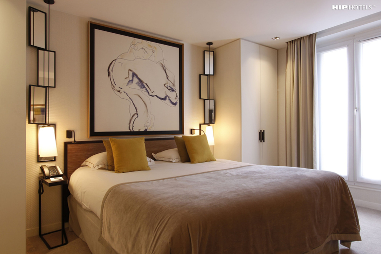 Bedroom 3, Hotel Balmoral, Paris