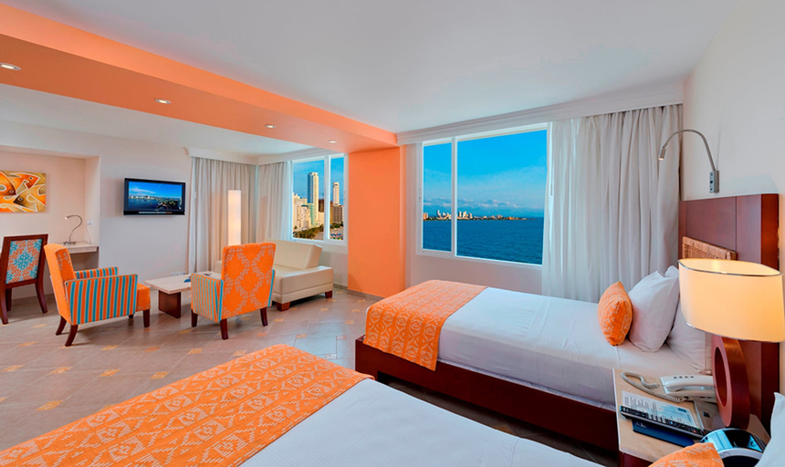 Bedroom 3, Hotel Dann Cartagena, Cartagena de Indias