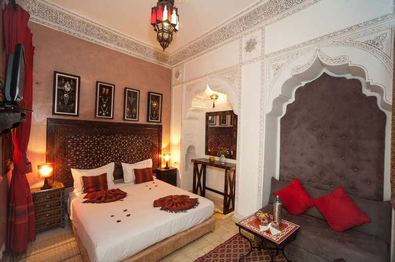 Bedroom 1, Riad Kechmara, Marrakech