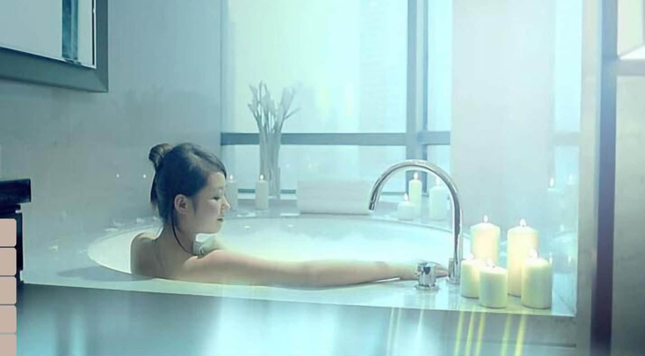 Bathroom 5, Minshan Hotel - Chengdu, Chengdu
