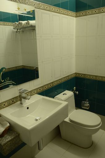 Bathroom 5, Hotel Buddha, Varanasi