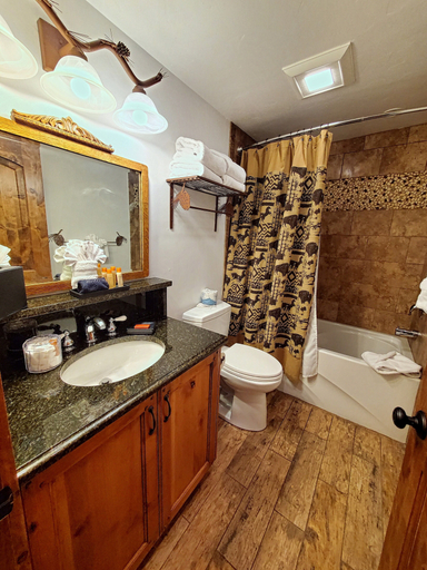 Bathroom 5, Parkway Inn of Jackson Hole, Teton