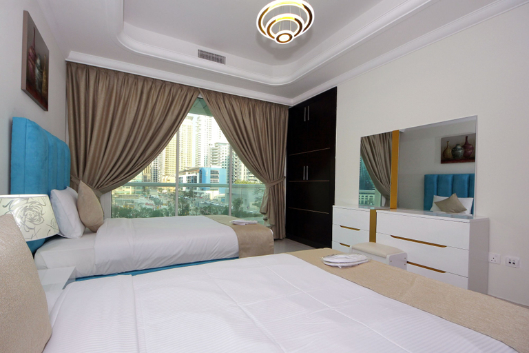 Bedroom 2, Piks Key - Marina Sail Tower, Dubai