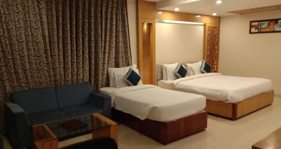 Bedroom 4, Hotel Tridev, Varanasi