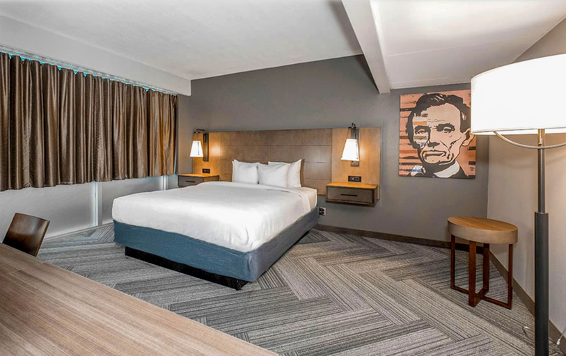 Bedroom 4, State House Inn, Trademark Collection by Wyndham, Sangamon