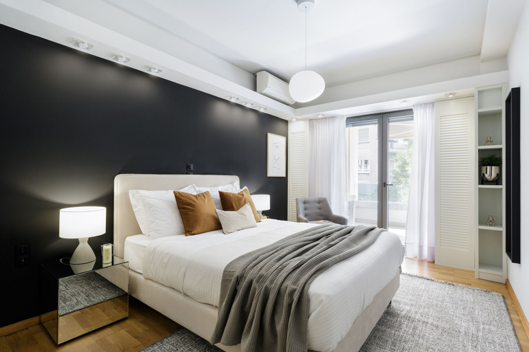 Bedroom 3, UPSTREET Modern 1BD Apt Acropolis Museum, Attica