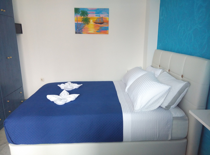Bedroom 3, Poseidon Apartments, Ionian Islands