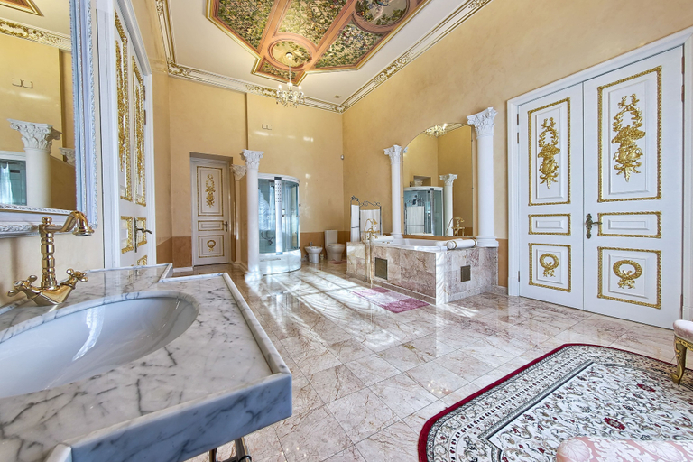 Bathroom 4, Palace Yelizavetino, Gatchinskiy rayon