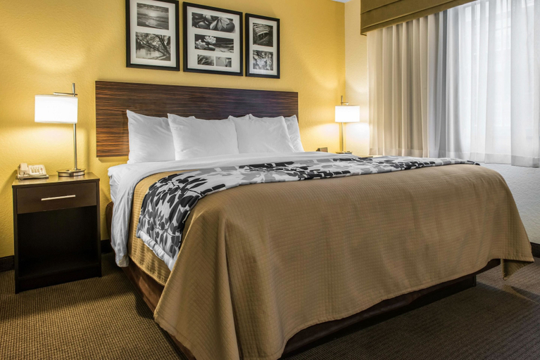 Bedroom 3, Sleep Inn & Suites Pittsburgh Airport, Allegheny