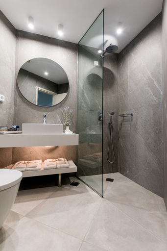 Bathroom 5, Dedalos Hotel, Crete