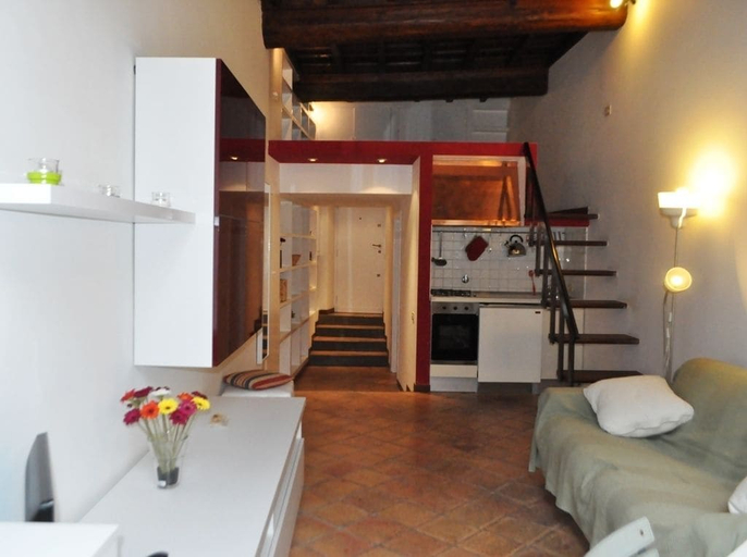 Living area 4, Flatinrome Trastevere 9, Rome