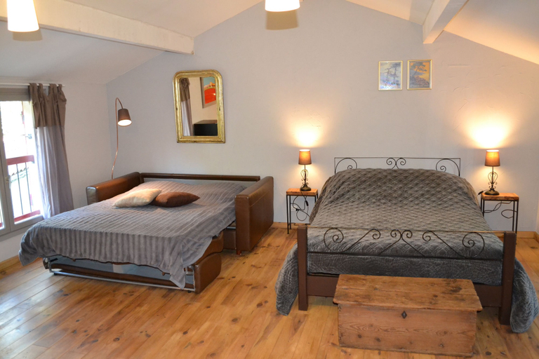 Bedroom 3, Chambres d'Hôtes Maison de la Vigne, Haute-Corse