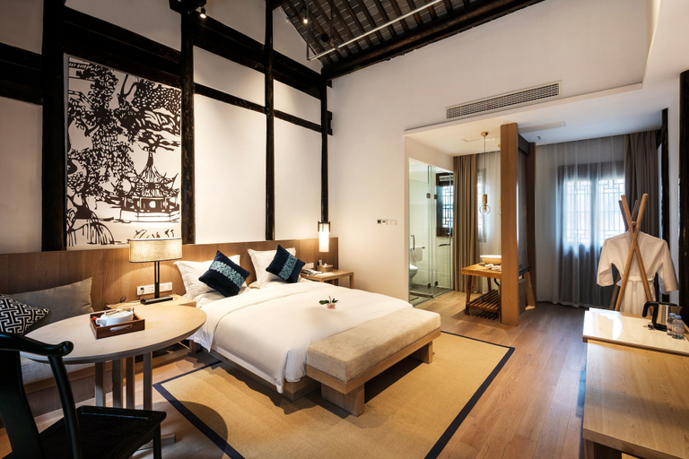 Bedroom 2, Floral Hotel Wuxi Xiaotuanyue, Wuxi