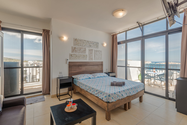 Bedroom 3, Seashells Penthouse Seaview Terrace by Getaways Malta, Saint Paul's Bay
