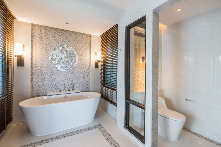 Bathroom 5, Phuket Marriott Resort and Spa, Nai Yang Beach, Pulau Phuket
