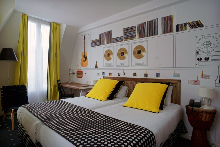 Bedroom 4, Hôtel du triangle d’or – Proche Madeleine, Paris