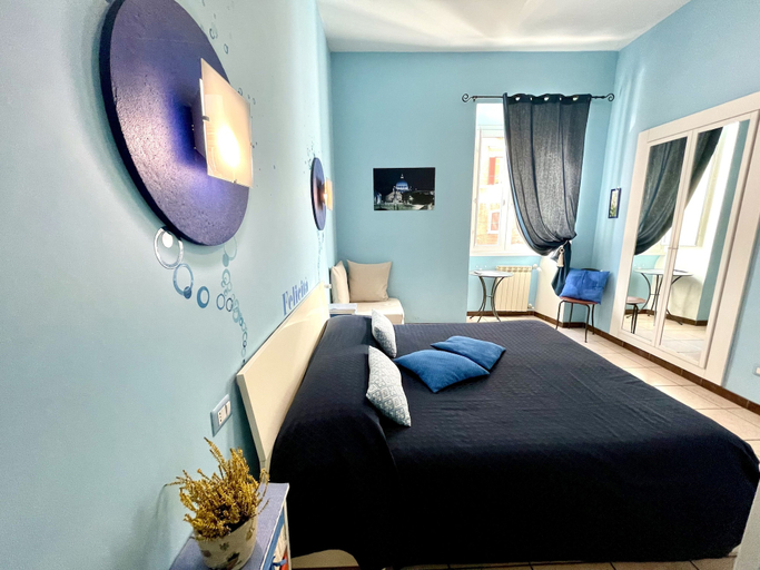 Bedroom 3, Bed and Breakfast Rhome86, Rome