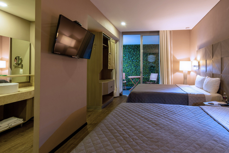 Bedroom 2, Hotel Glow Point - Mulza, León