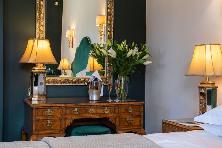 Bedroom 3, Rushton Hall Hotel & SPA, Northamptonshire