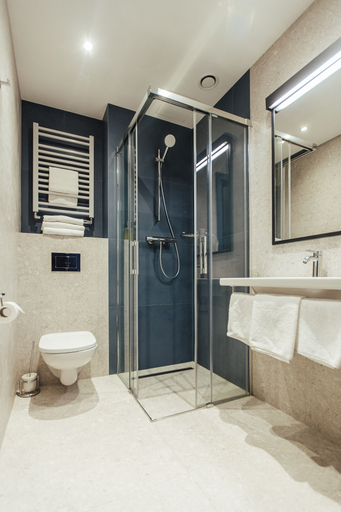 Bathroom 5, Air Hotel, Warsaw
