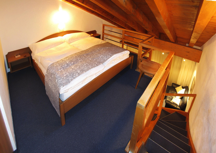 Bedroom 2, Hotel Allalin Saas-Fee, Visp