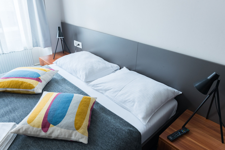 Bedroom 2, Cilindar apartments, Zagreb
