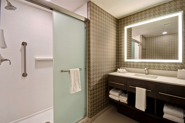 Bathroom 4, Home2 Suites by Hilton Boston South Bay, Boston