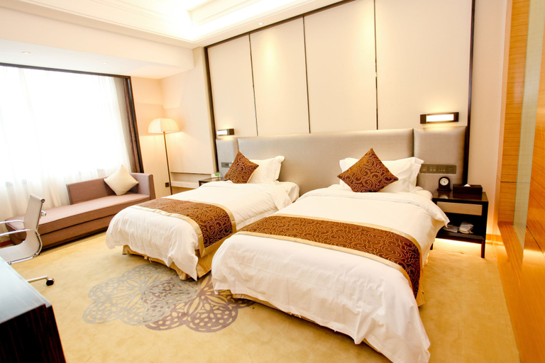 Bedroom 3, Lamtin Longwin Hotel Wuhan, Wuhan
