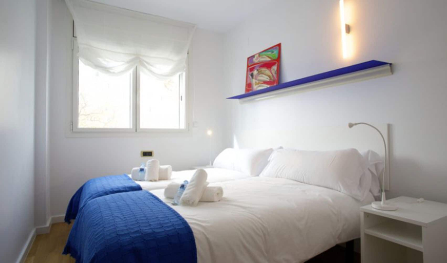 Bedroom 3, BarcelonaForRent Vila Olimpica Beach, Barcelona