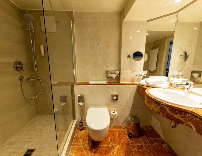 Bathroom 5, Best Western Hotel Schlossmuehle, Harz