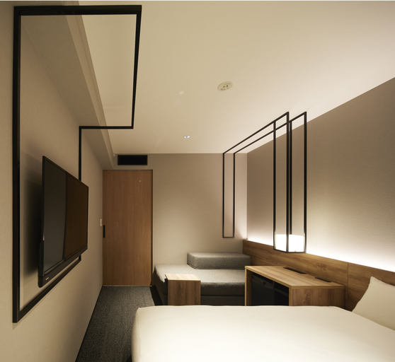 Bedroom 3, hotel androoms Shin-Osaka, Osaka
