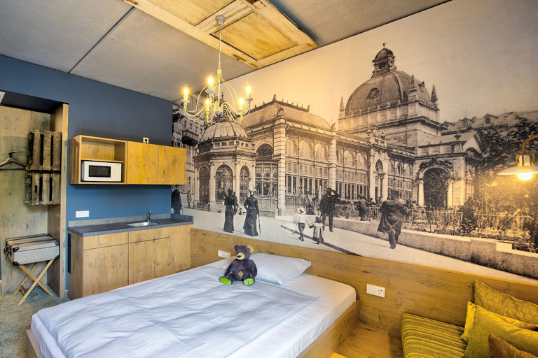 Bedroom 5, tinyTwice Hotel Wiesbaden, Wiesbaden