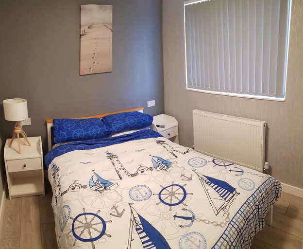 Bedroom 2, Luxury 2-bed Modern Chalet in Bridlington, East Riding of Yorkshire