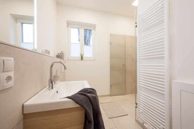 Bathroom 2, Ferienwohnungen Ludgerushof, Borken