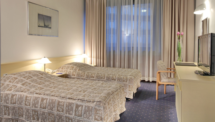 Bedroom 2, Hotel Slavija Garni, Belgrade