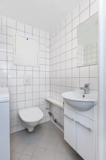 Bathroom, Oslo Budget Apartments - Ullevaal, Oslo