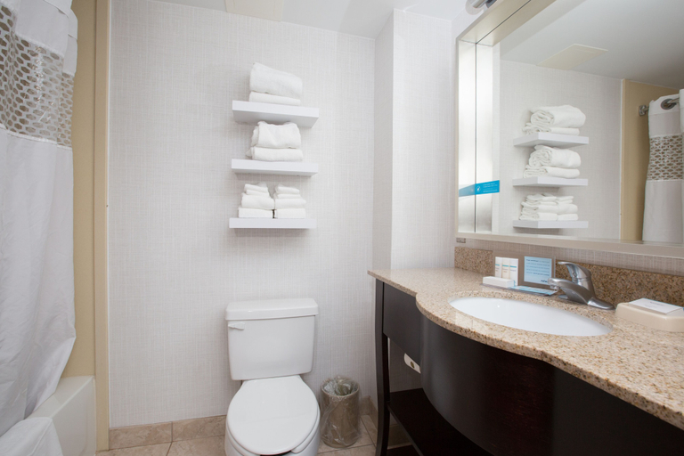Bathroom 4, Hampton Inn Raynham-Taunton, Bristol