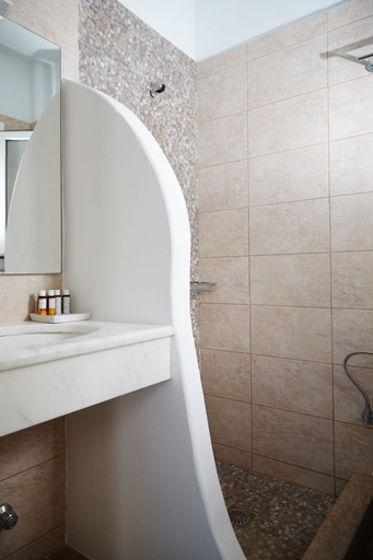 Bathroom 5, Aelia Apartments, South Aegean